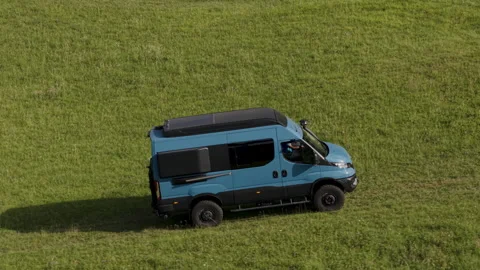 Camper 4x4 RV Stock Footage 313960122