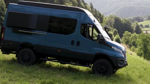 Camper 4x4 RV Stock Footage 313960347
