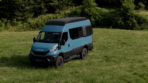 Camper 4x4 RV Stock Footage 313960370