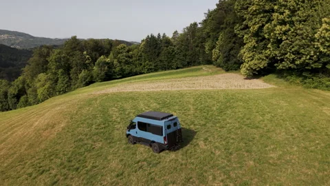 Camper 4x4 RV Stock Footage 313960422