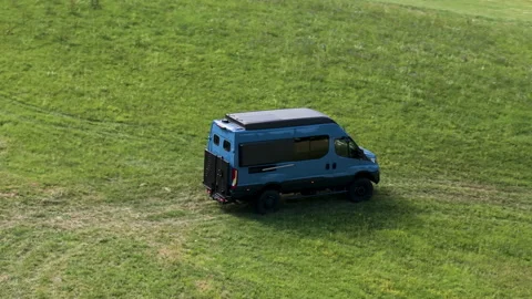 Camper 4x4 RV Stock Footage 313960625