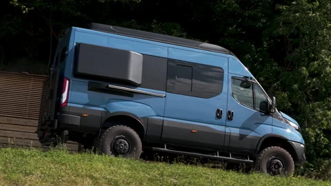 Camper 4x4 RV Stock Footage 313960643