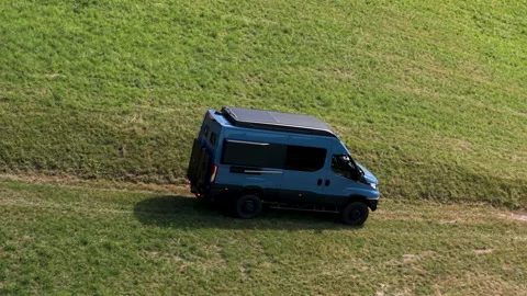 Camper 4x4 RV Stock Footage 313961273