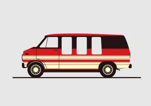 Camper. Stock Illustration