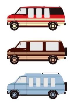 Camper. Stock Illustration
