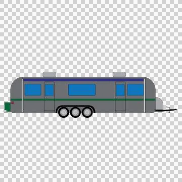 Camper Stock Illustration