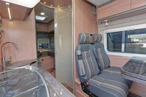 Camper Interior RV Stock Photos