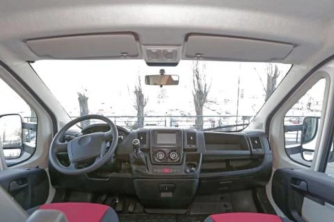 Camper Van Cabin Stock Photos