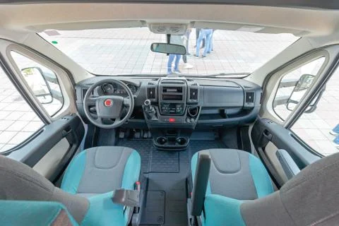 Camper Van Cabin Stock Photos