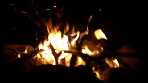 Campfire 2 argentina Stock Footage 79097045