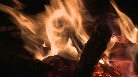 Campfire 3 Video stock 10591879