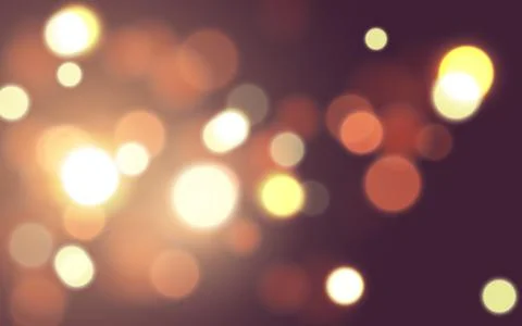 Campfire bokeh soft light abstract background Stock Illustration