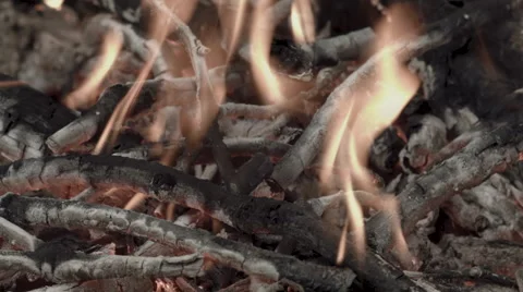 Campfire CloseUp -Graded- 스톡 동영상 51466003