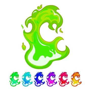 Campfire flame cartoon vector graphic Stock Illustration