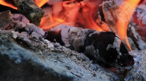 Campfire Stock Footage 27845240
