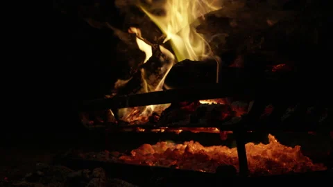 Campfire Stock Footage 189357060