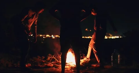 Campfire 스톡 동영상 212608588