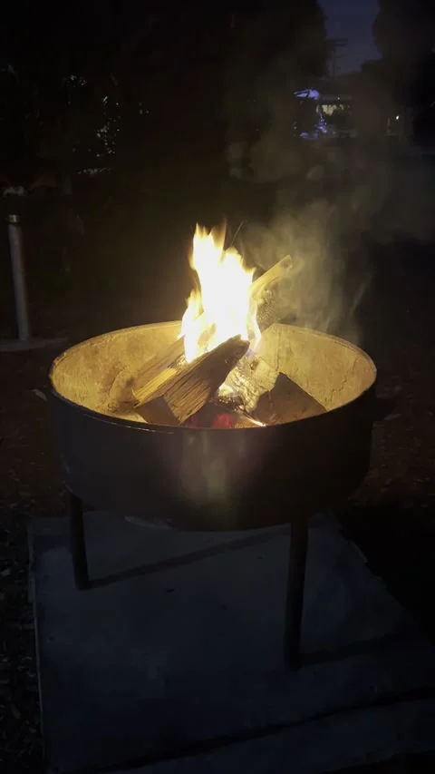 Campfire Stock Footage 243753877