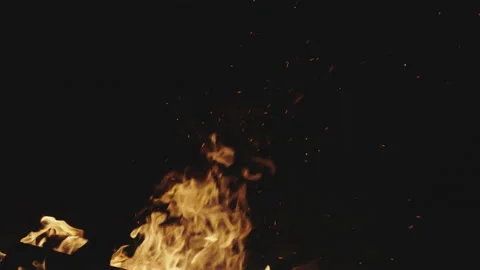 Campfire At Night Vídeo Stock 150684561