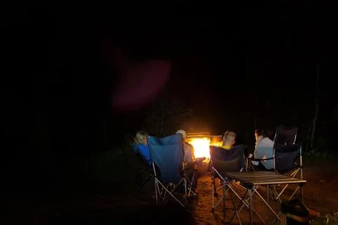 Campfire Stock Photos