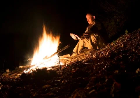 Campfire Stock Photos