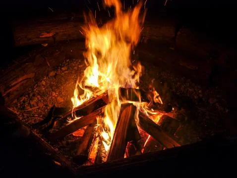 Campfire Stock Photos