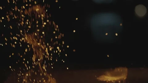 Campfire sparks Stock-Footage 231358386