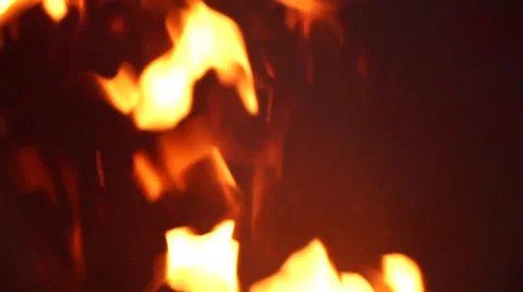 Campfire In Super Slow Motion 2 Stock Footage 30462198