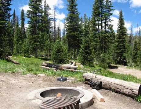 Campground Site Stock Photos