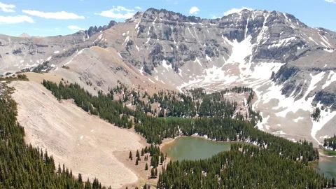 Camping at Alta Lakes Colorado Stock Footage 217397465