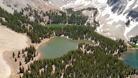 Camping at Alta Lakes Colorado Stock Footage 217397657