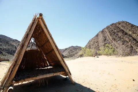 Camping in the Brandberg Stock Photos