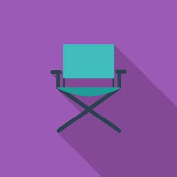 Camping chair Stock Illustration