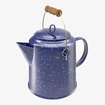 3D Model: Camping Coffee Pot ~ Buy Now #90942723