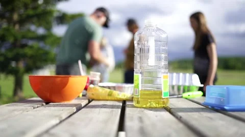 Camping Community Stock Footage 165711864