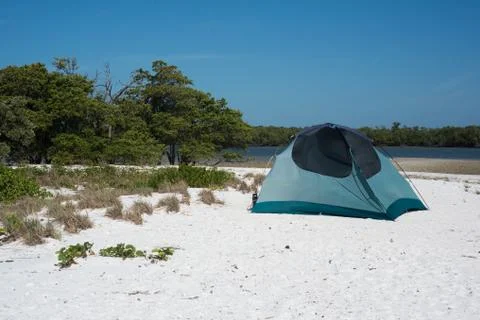 Camping in the Everglades Stock Photos
