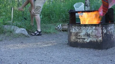 Camping Stock Footage 11629546