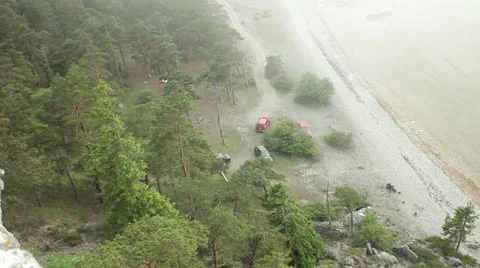 Camping Stock Footage 25499984