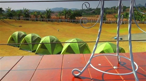 Camping Stock Footage 33650927