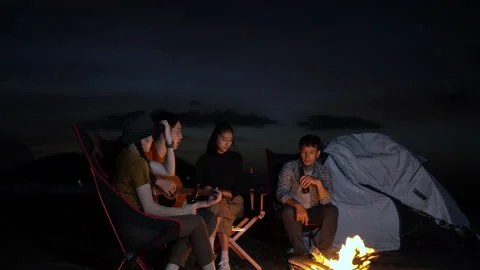 Camping Stock Footage 157869622