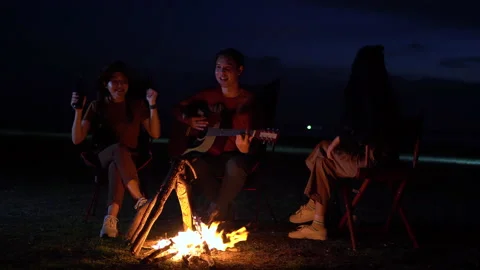 Camping Stock Footage 157871910