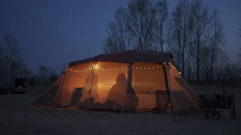 Camping Stock Footage 224612098