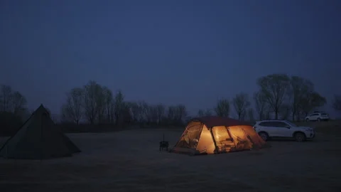 Camping Stock Footage 224612103