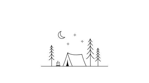 Camping Stock Footage 299819044