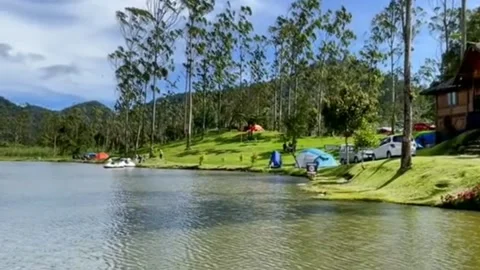 CAMPING GROUND Stock Footage 231011471