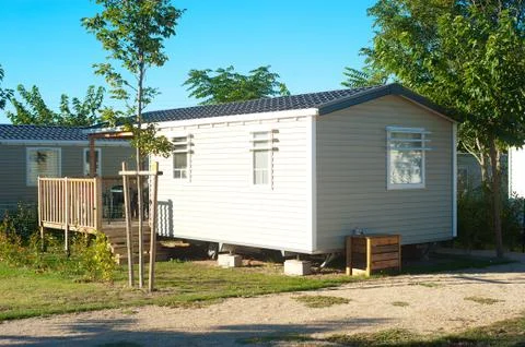 Camping homes Stock Photos