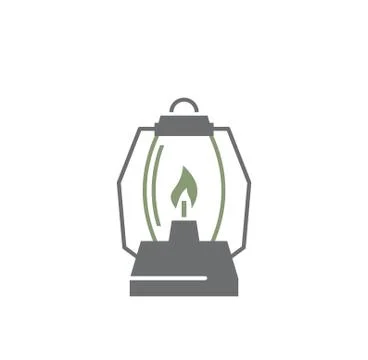 Camping icon on background for graphic and web design. Creative illustration Stock-Illustration