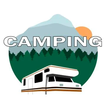 Camping Stock Illustration