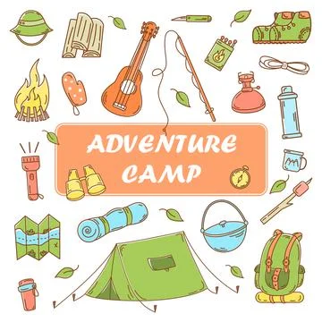 Camping Stock Illustration