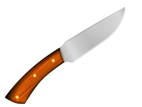 Camping knife Stock Illustration